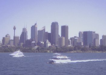 Central Sydney Skyline from Port Jackson.jpg