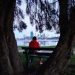 Man Watching Perth City Skyline Across Lake.jpg