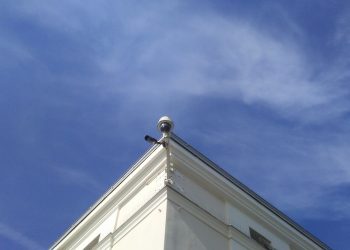 Closed-circuit television (CCTV) camera, Kościuszko Squre in Tomaszów Mazowiecki, Poland.jpg