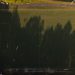 A stunning aerial view of an empty soccer field with sunlit shadows, captured in Virginia.