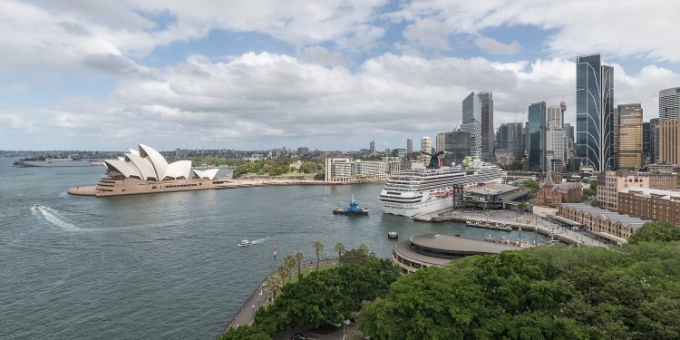North view of Sydney Opera House, the Rocks and Sydney CBD 20230223 1.jpg
