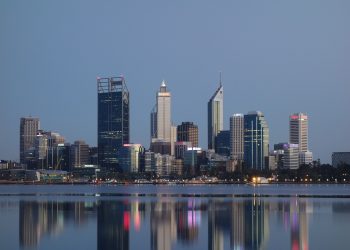 Perth City Skyline Across Lake.jpg