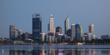 Perth City Skyline Across Lake.jpg