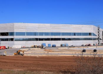 Gigafactory Texas Construction Southwest Corner February 2022.jpg