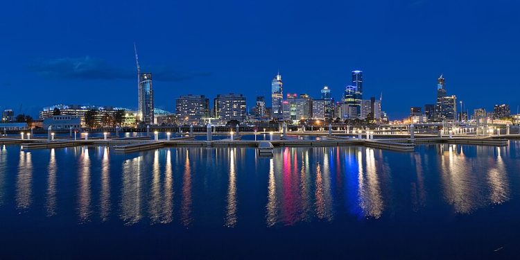 Melbourne Docklands - Yarras Edge - marina panorama.jpg