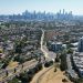 Melbourne city skyline from the perspective of Port Melbourne.jpg